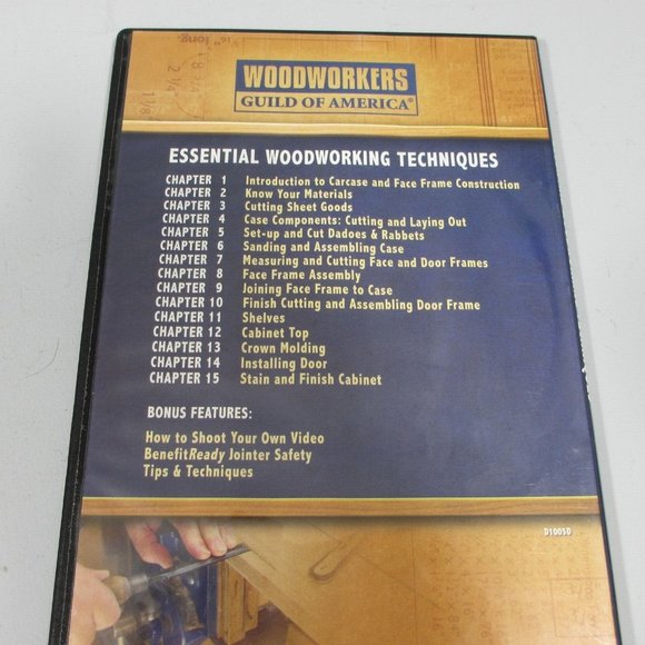 5 Woodworkers Guild of America Video Collection DVDs Techniques Cabinet Table - Picture 4 of 6
